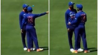Virat Kohli Passes Advice to Captain KL Rahul During 3rd ODI vs South Africa; Video Goes VIRAL